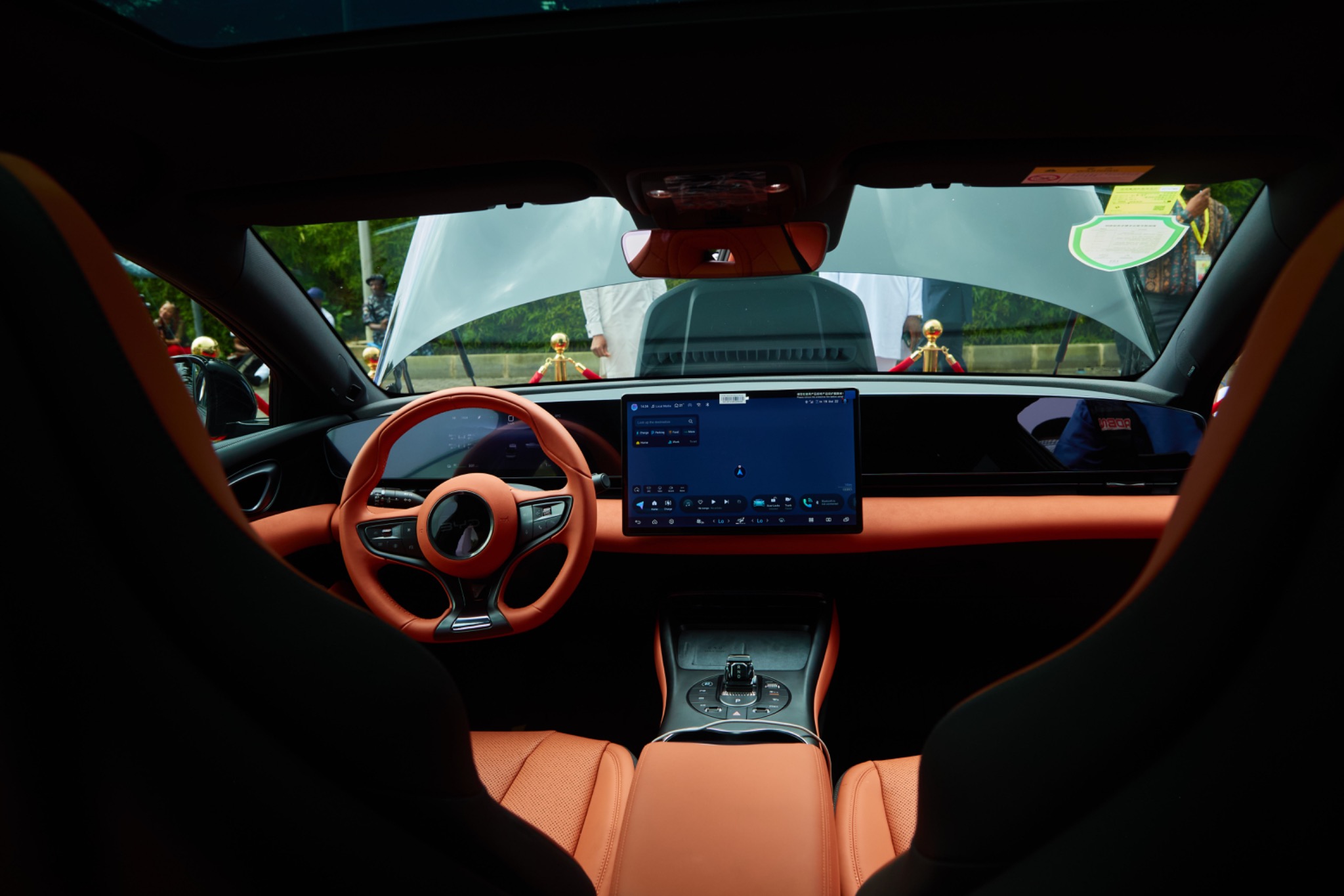 BYD interior and dashboard